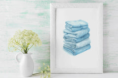 Blue Cleaning Clipart Bundle - CraftNest - Digital Crafting and Art