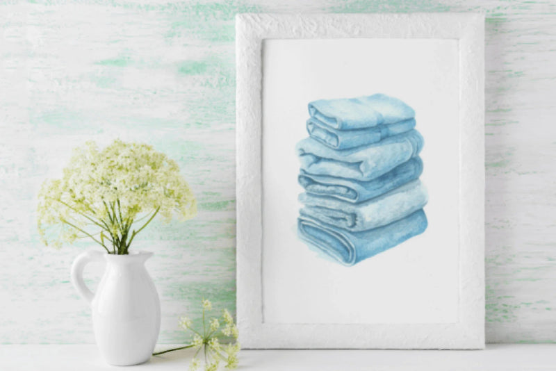 Blue Cleaning Clipart Bundle - CraftNest - Digital Crafting and Art