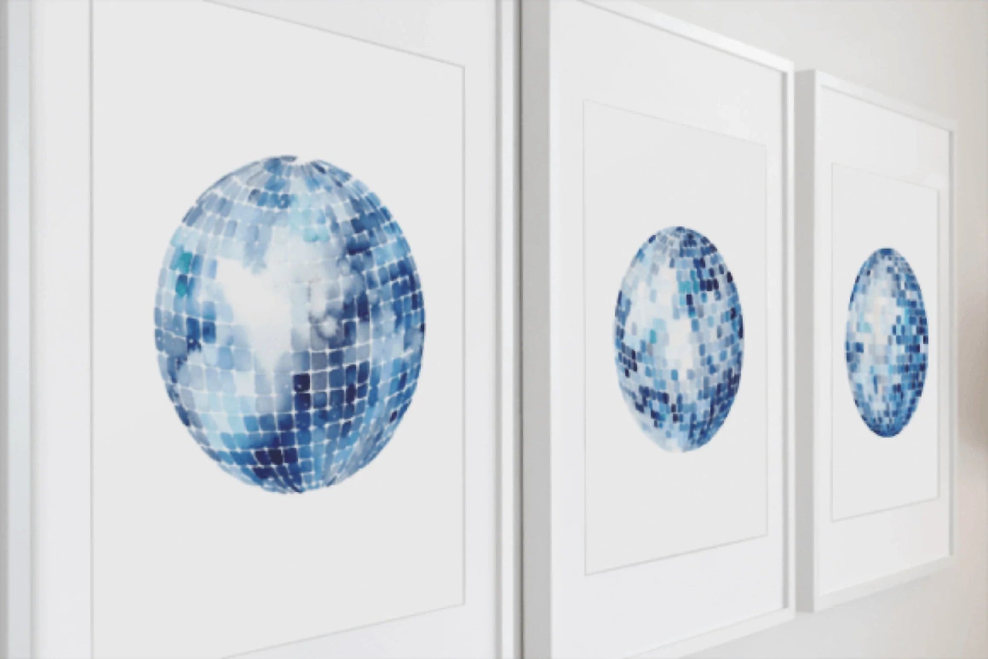 Blue Disco Balls Clipart Bundle - CraftNest - Digital Crafting and Art