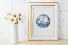 Blue Disco Balls Clipart Bundle - CraftNest - Digital Crafting and Art
