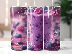 Blueberry 1 Tumbler Wrap - CraftNest - Digital Crafting and Art