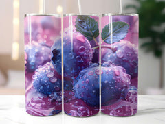 Blueberry 1 Tumbler Wrap - CraftNest - Digital Crafting and Art