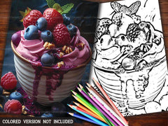 Blueberry Coloring Books - CraftNest - Digital Crafting and Art