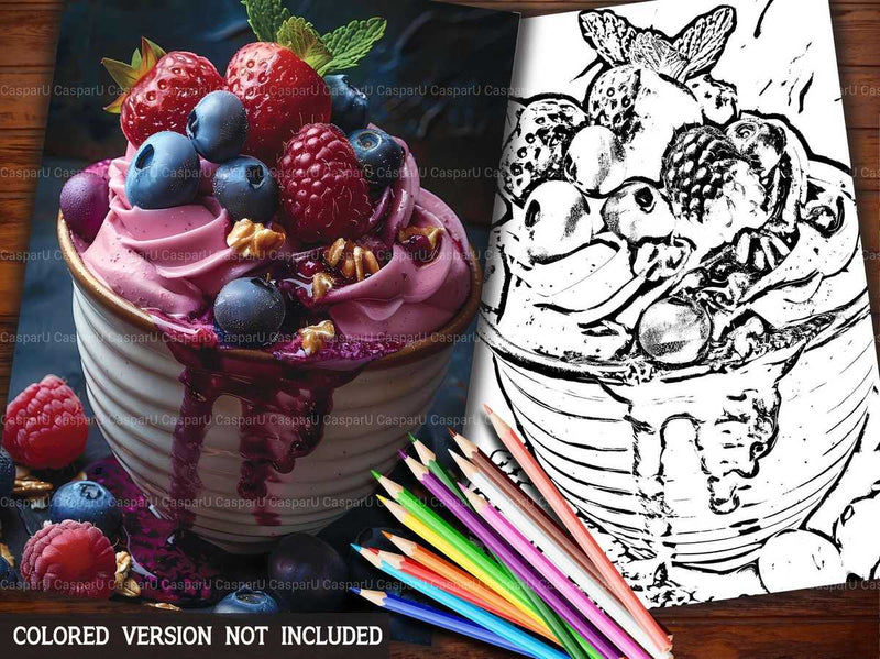 Blueberry Coloring Books - CraftNest - Digital Crafting and Art