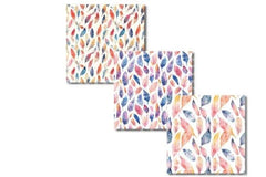 Boho Feathers Seamless Digital Papers - CraftNest - Digital Crafting and Art