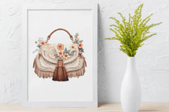Boho Purses Clipart Bundle - CraftNest - Digital Crafting and Art