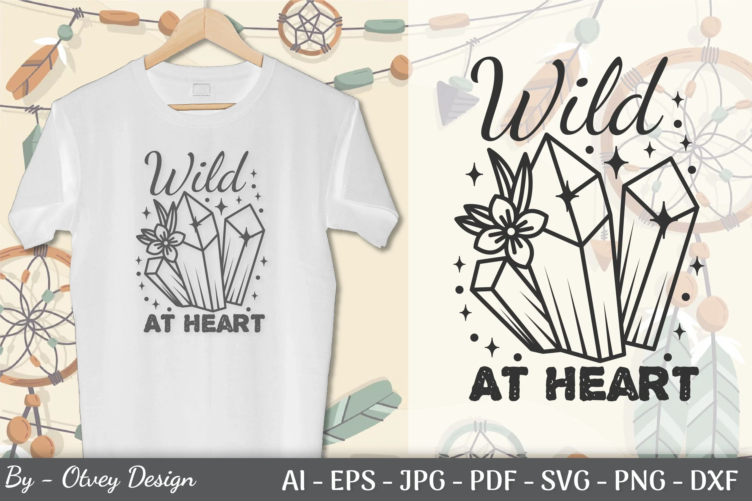 Boho Celestial SVG Bundle 2 - CraftNest - Digital Crafting and Art