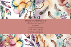 Boho Crystals Junk Journal Papers - CraftNest - Digital Crafting and Art