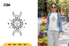 Boho Sun and Moon SVG Bundle