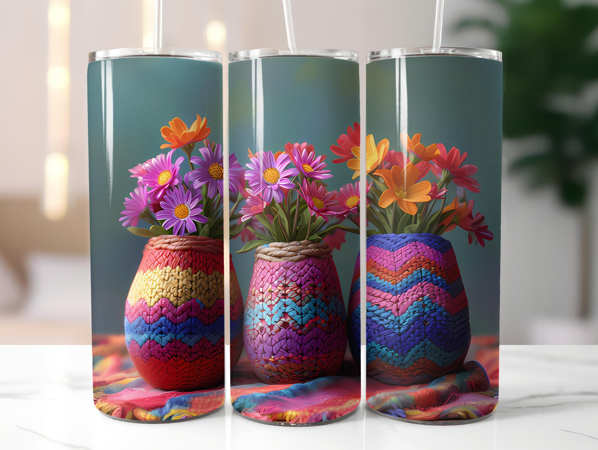 Boho Easter 1 Tumbler Wrap - CraftNest