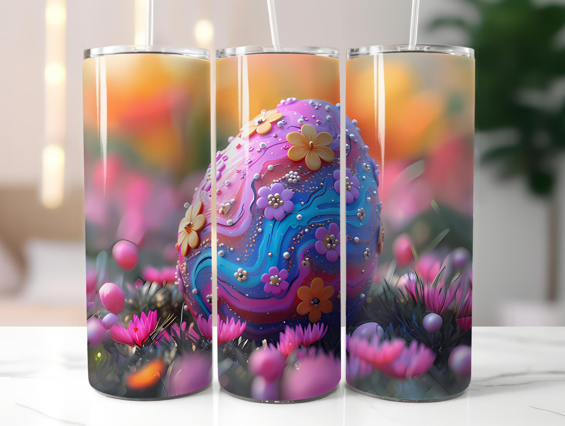 Boho Easter 1 Tumbler Wrap - CraftNest