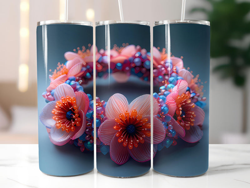 Boho Easter 2 Tumbler Wrap - CraftNest