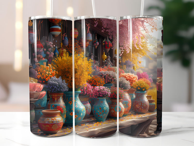 Boho Easter 2 Tumbler Wrap - CraftNest