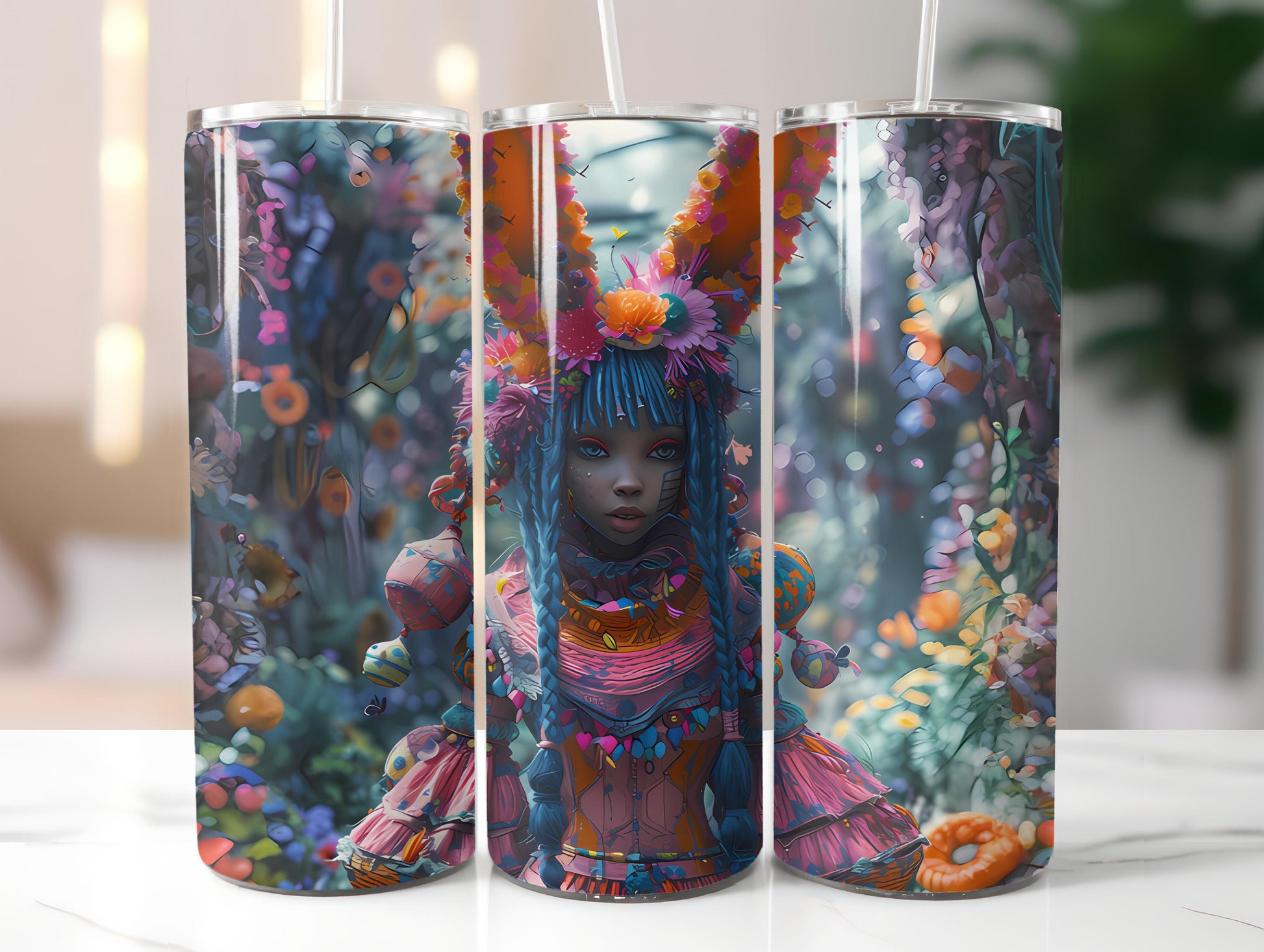 Boho Easter 1 Tumbler Wrap - CraftNest