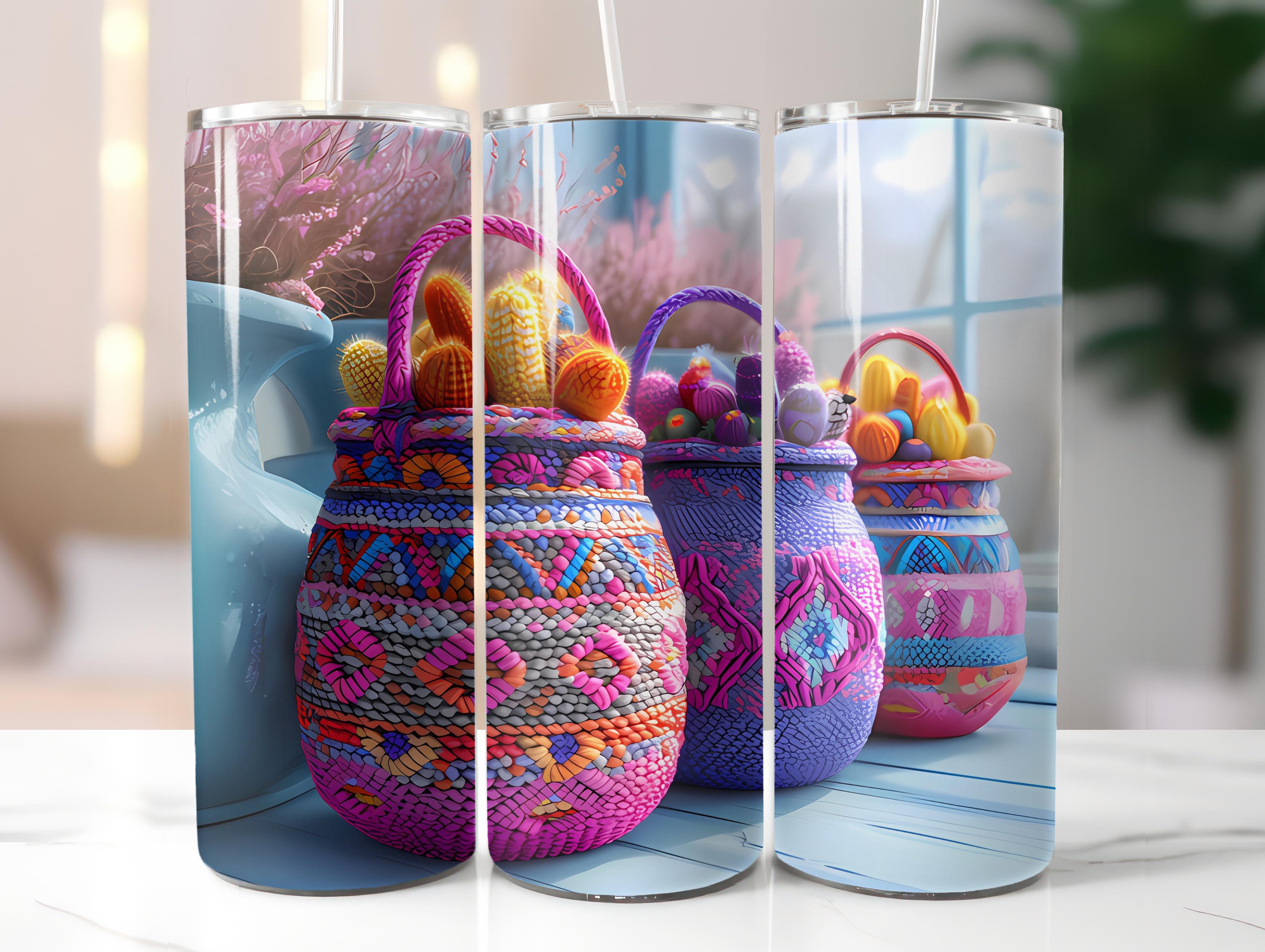 Boho Easter 2 Tumbler Wrap - CraftNest
