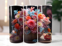 Boho Spring 2 Tumbler Wrap - CraftNest