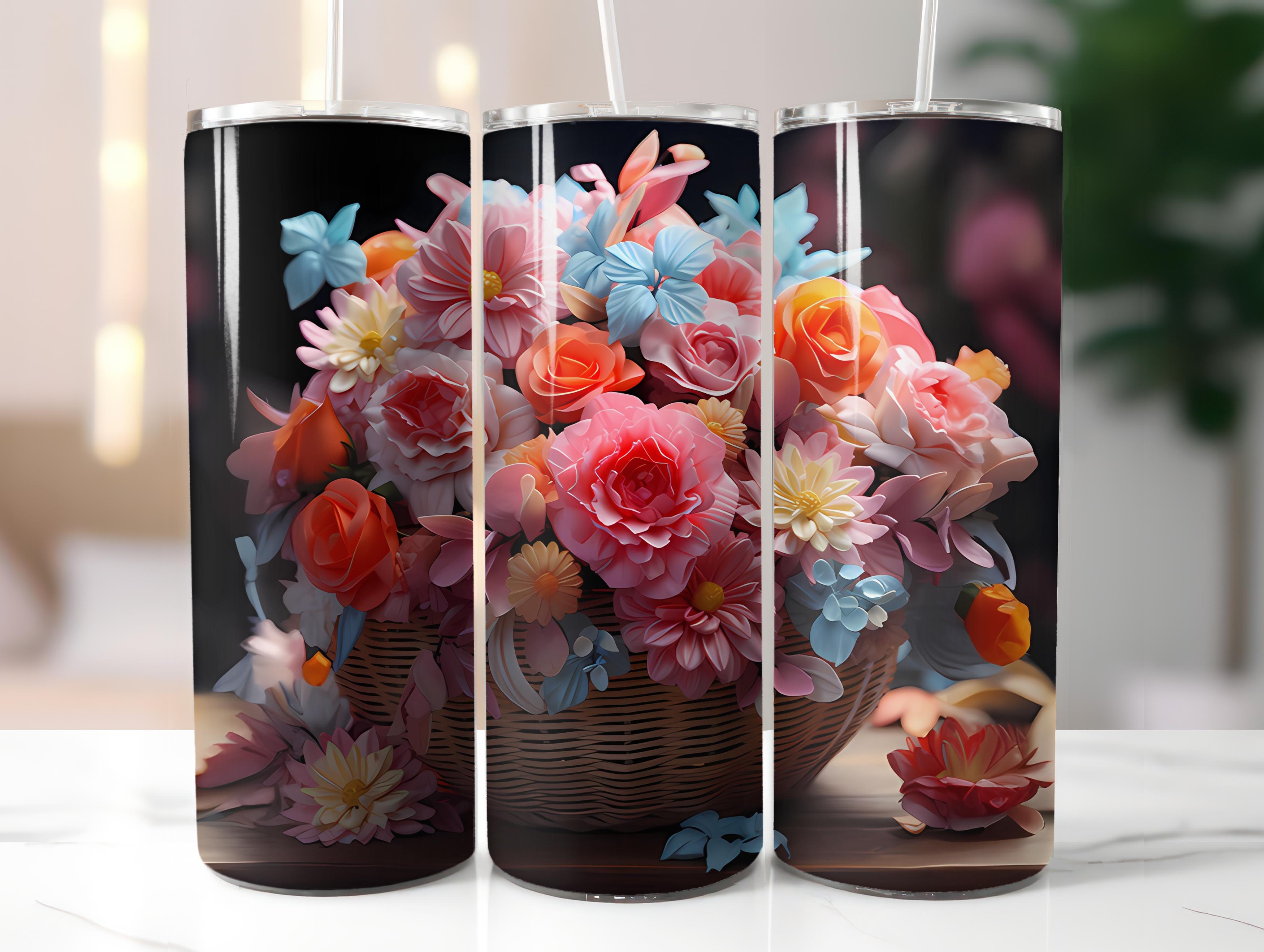Boho Spring 2 Tumbler Wrap - CraftNest