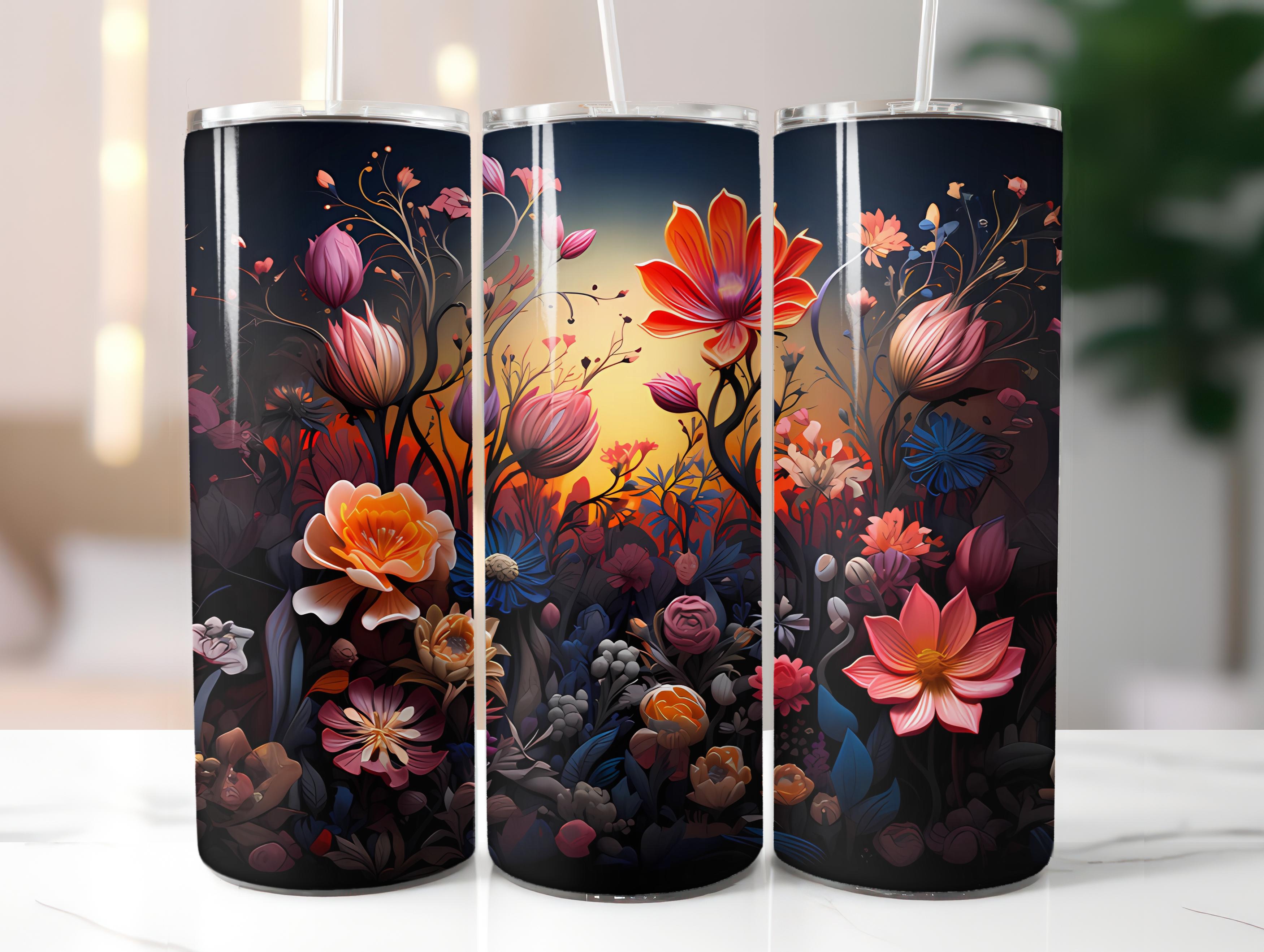 Boho Spring 4 Tumbler Wrap - CraftNest