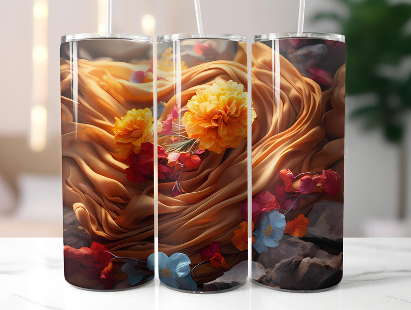 Boho Spring 3 Tumbler Wrap - CraftNest