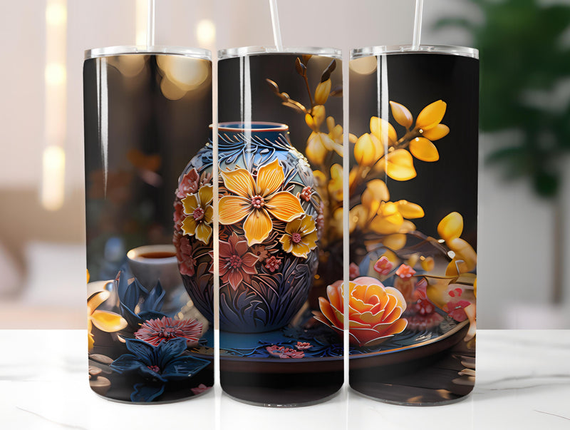 Boho Spring 4 Tumbler Wrap - CraftNest