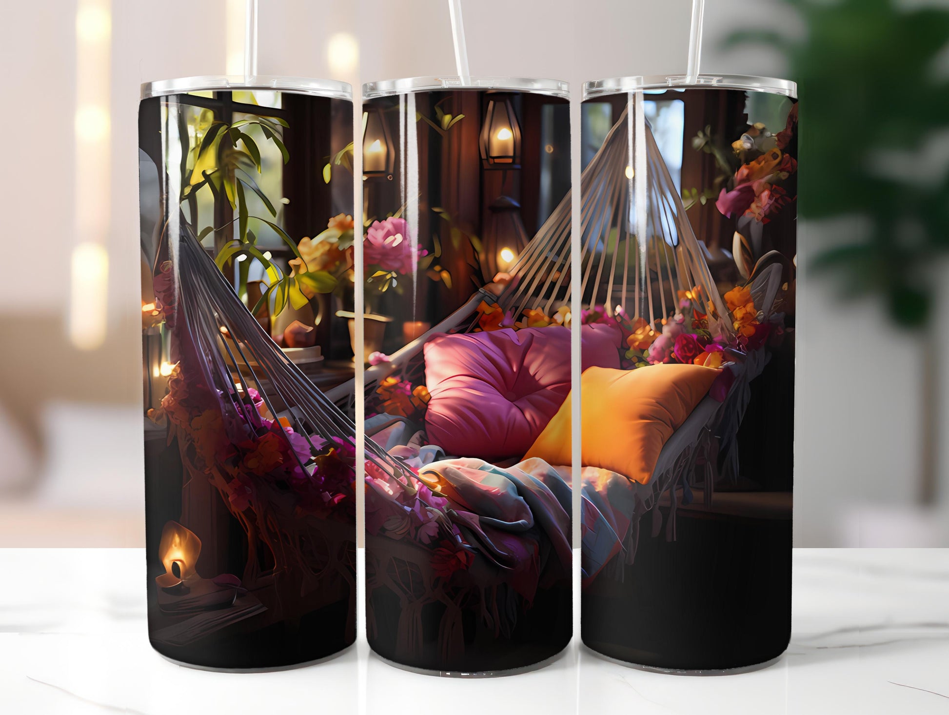 Boho Spring 4 Tumbler Wrap - CraftNest