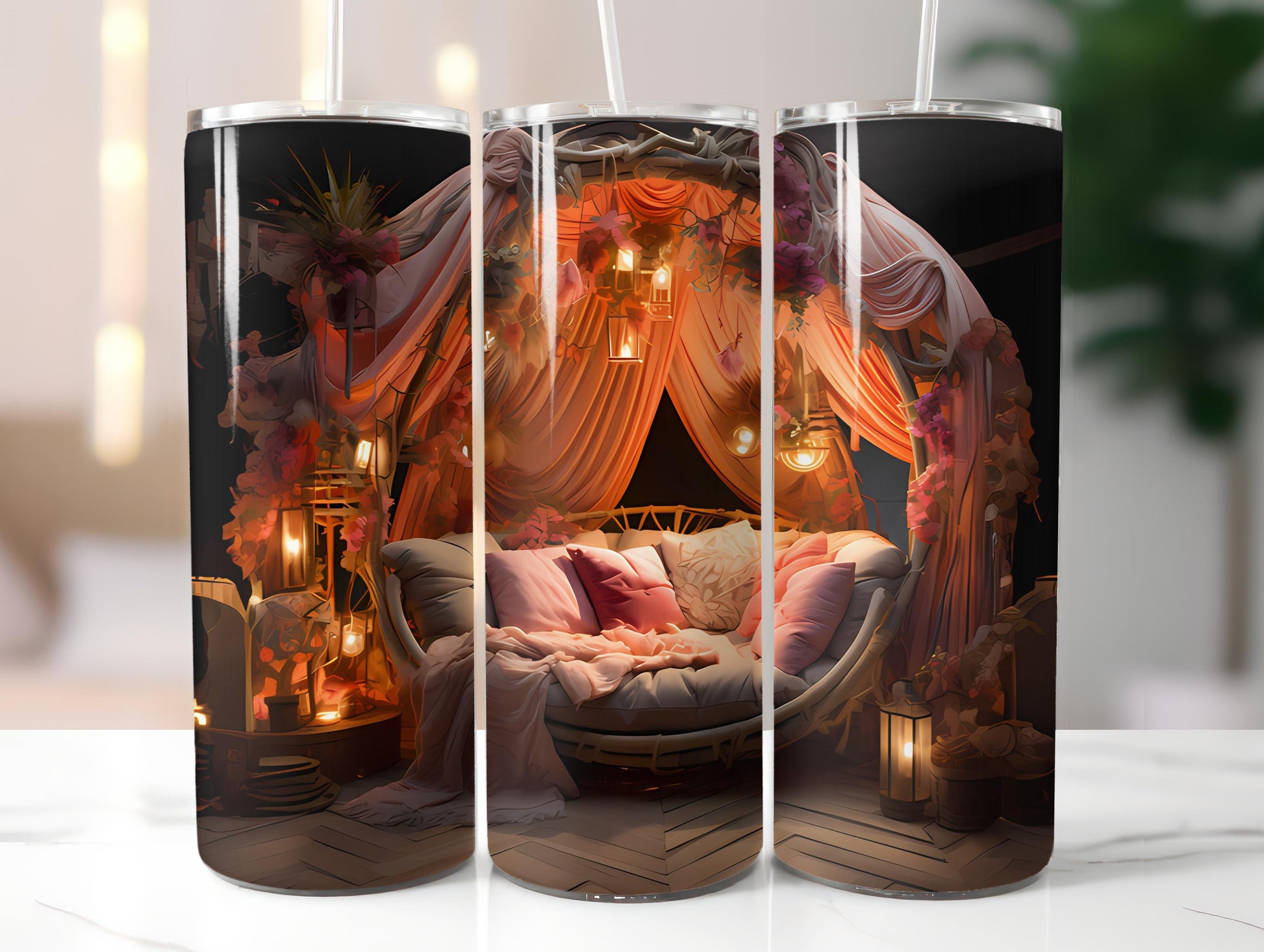 Boho Spring 2 Tumbler Wrap - CraftNest