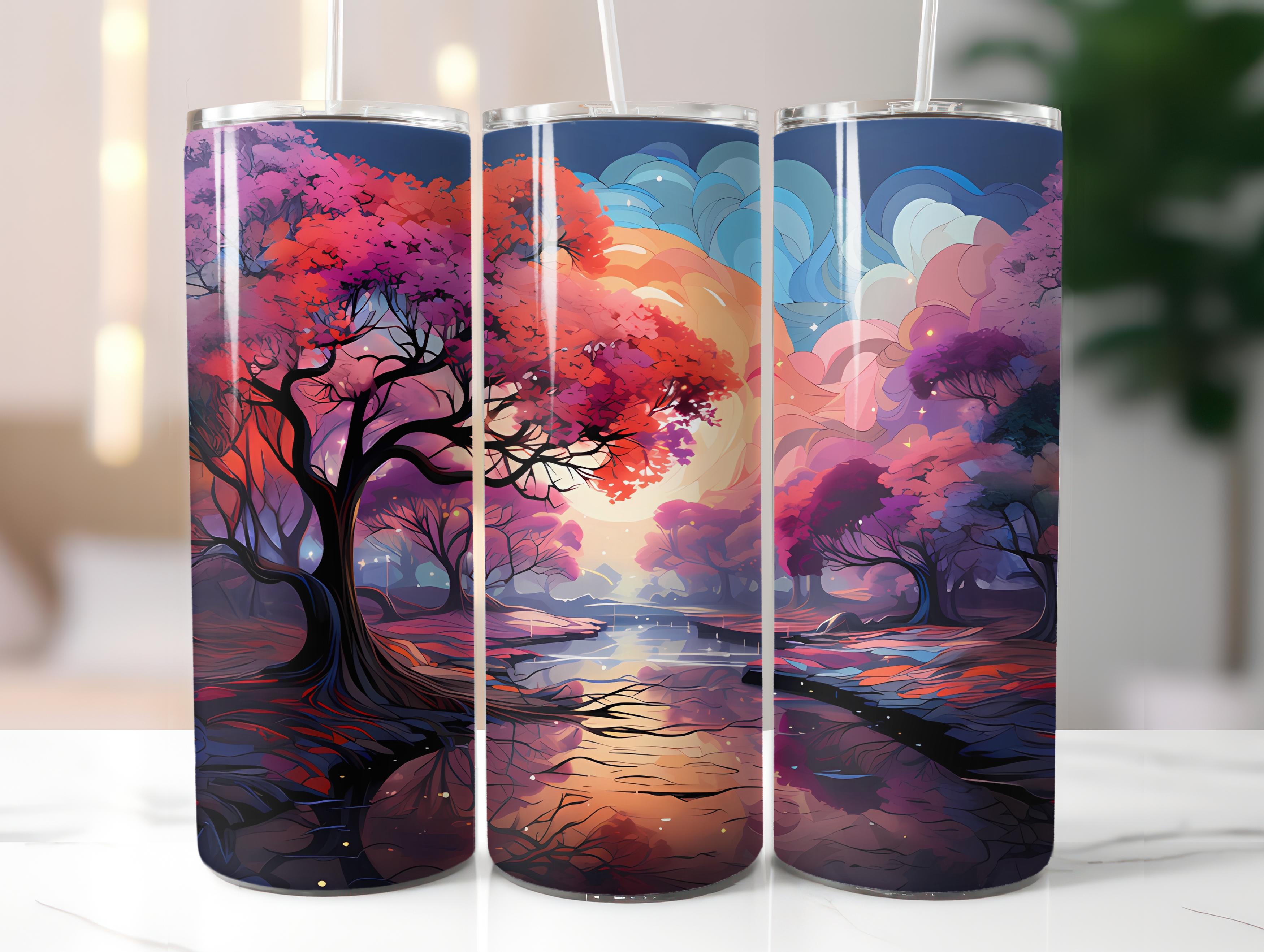 Boho Spring 2 Tumbler Wrap - CraftNest
