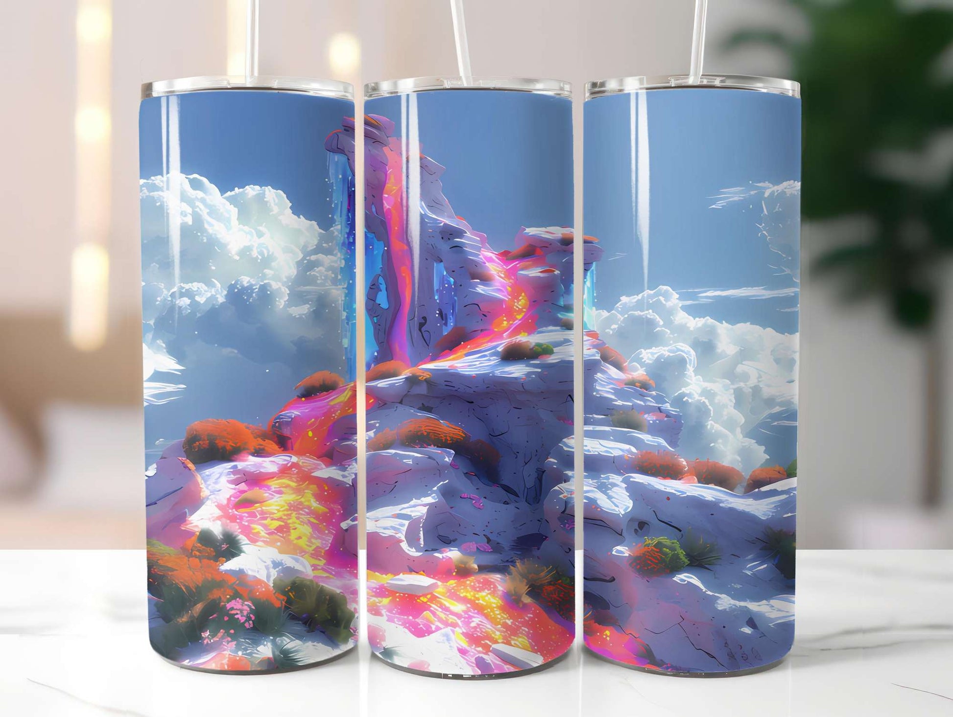 Boho Summer 4 Tumbler Wrap - CraftNest - Digital Crafting and Art