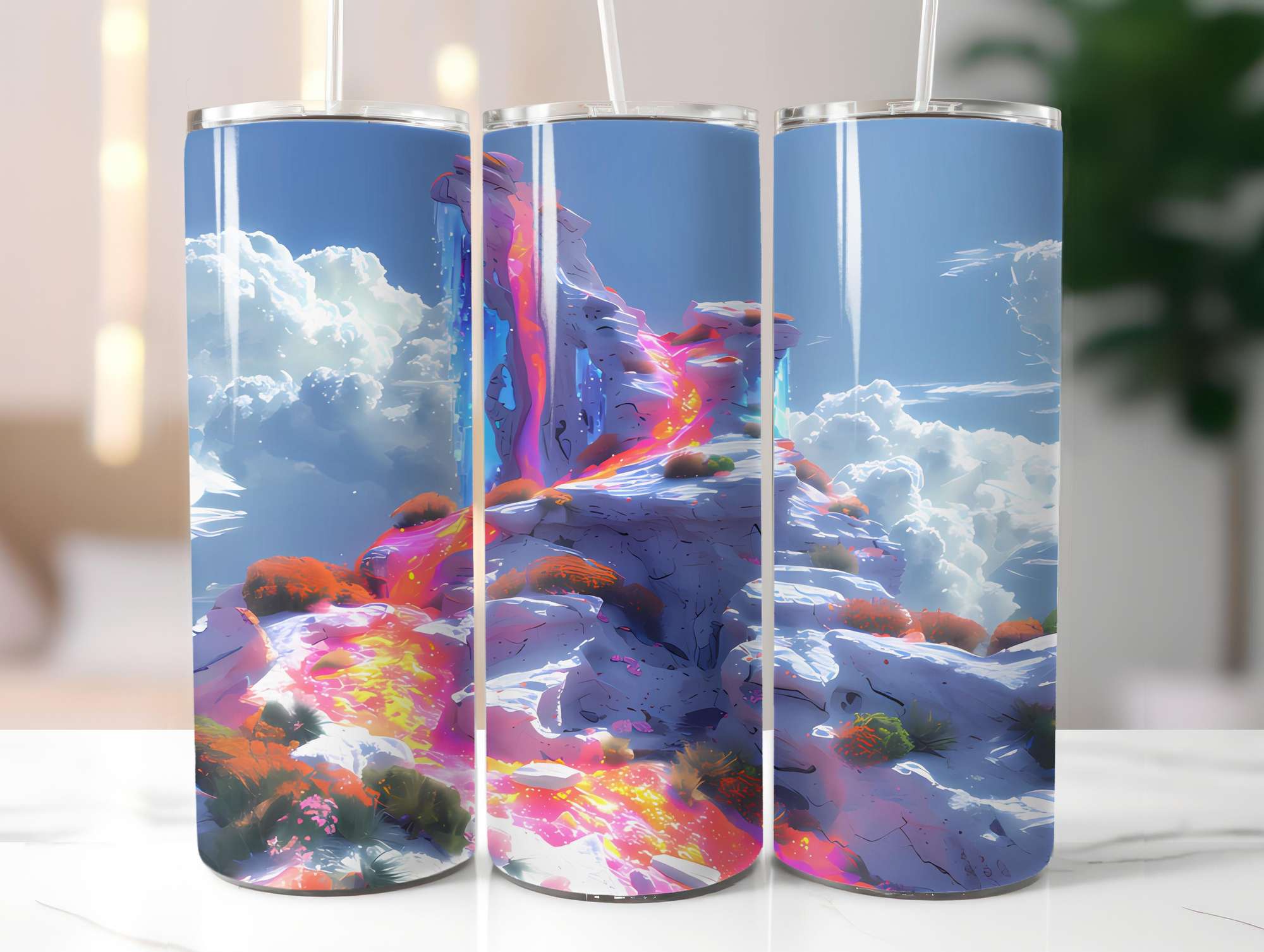 Boho Summer 4 Tumbler Wrap - CraftNest - Digital Crafting and Art