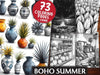 Boho Summer Coloring Books