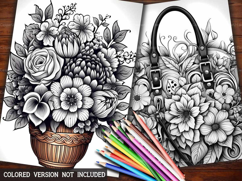 Boho Valentines Day Coloring Books - CraftNest