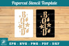 Bold Papercut Stencil Clipart Bundle