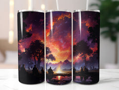 Bonfire Gatherings Tumbler Wrap - CraftNest