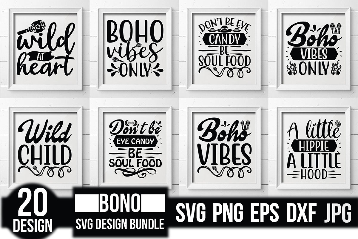 Boho SVG Bundle 3