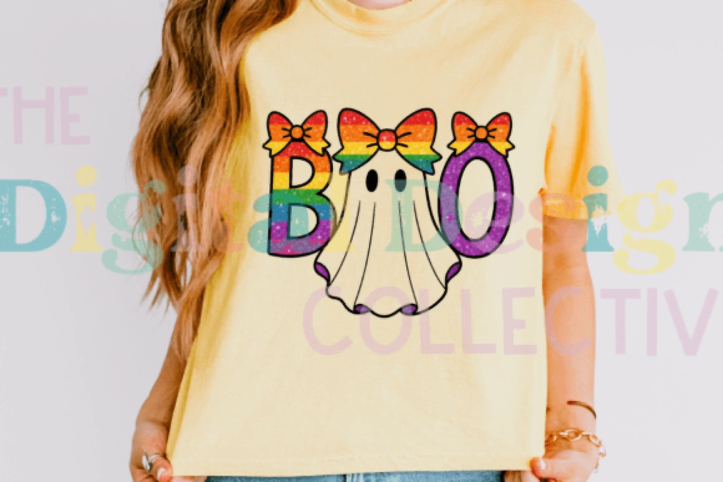 Cute Boo Ghost Coquette Halloween Clipart Bundle - CraftNest - Digital Crafting and Art