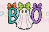 Cute Boo Ghost Coquette Halloween Clipart Bundle