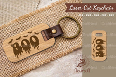 Boo Laser Cut Keychain Clipart Bundle - CraftNest - Digital Crafting and Art