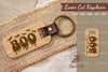 Boo Laser Cut Keychain Clipart Bundle