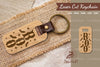 Boo Laser Cut Keychain Design Bundle