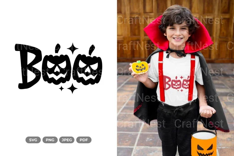 Boo Halloween SVG Bundle - CraftNest - Digital Crafting and Art