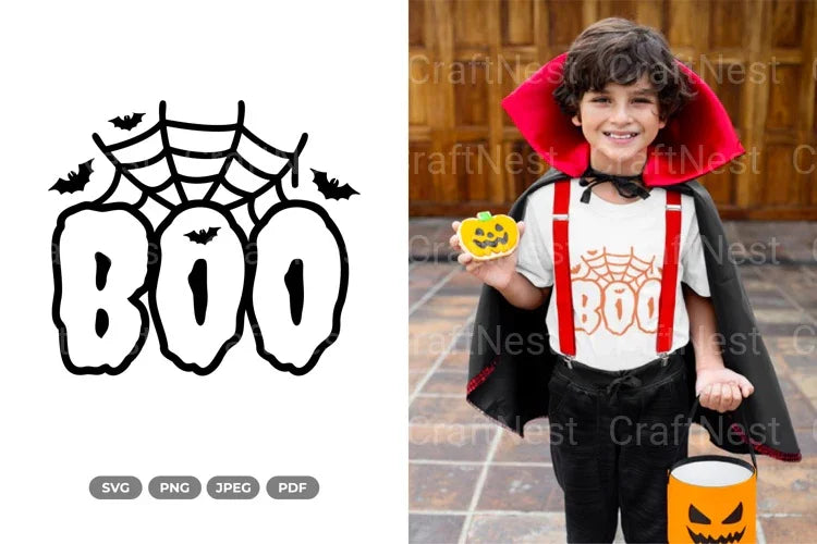 Boo Halloween SVG Bundle - CraftNest - Digital Crafting and Art
