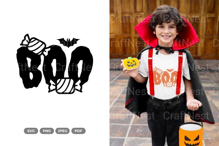 Boo Halloween SVG Bundle - CraftNest - Digital Crafting and Art