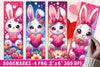 Valentine Bunny Bookmarks Bookmark Junk Journal