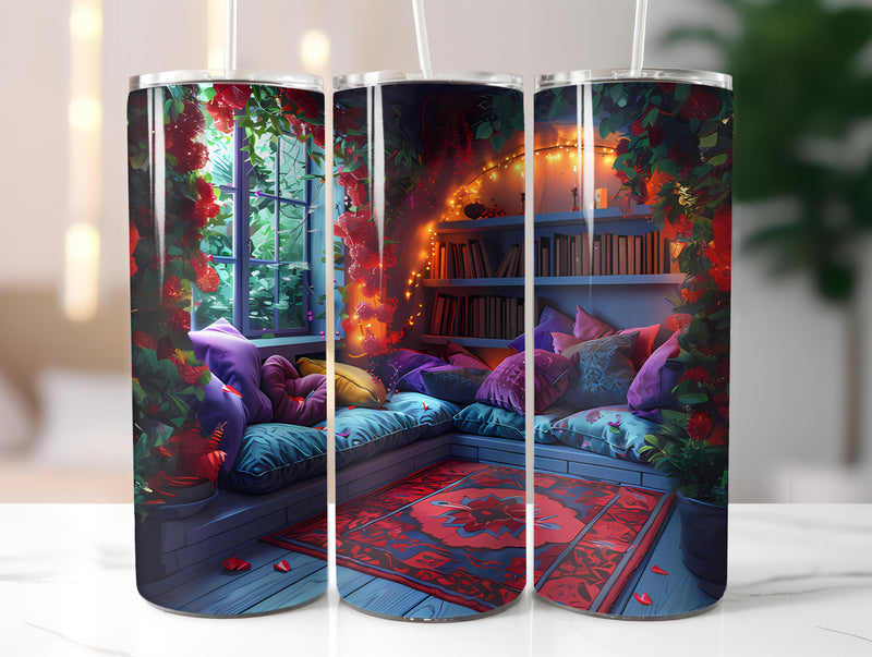 Book Clubs 4 Tumbler Wrap - CraftNest - Digital Crafting and Art