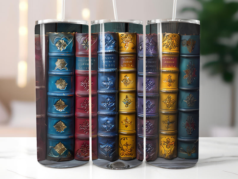 Book Clubs 4 Tumbler Wrap - CraftNest - Digital Crafting and Art