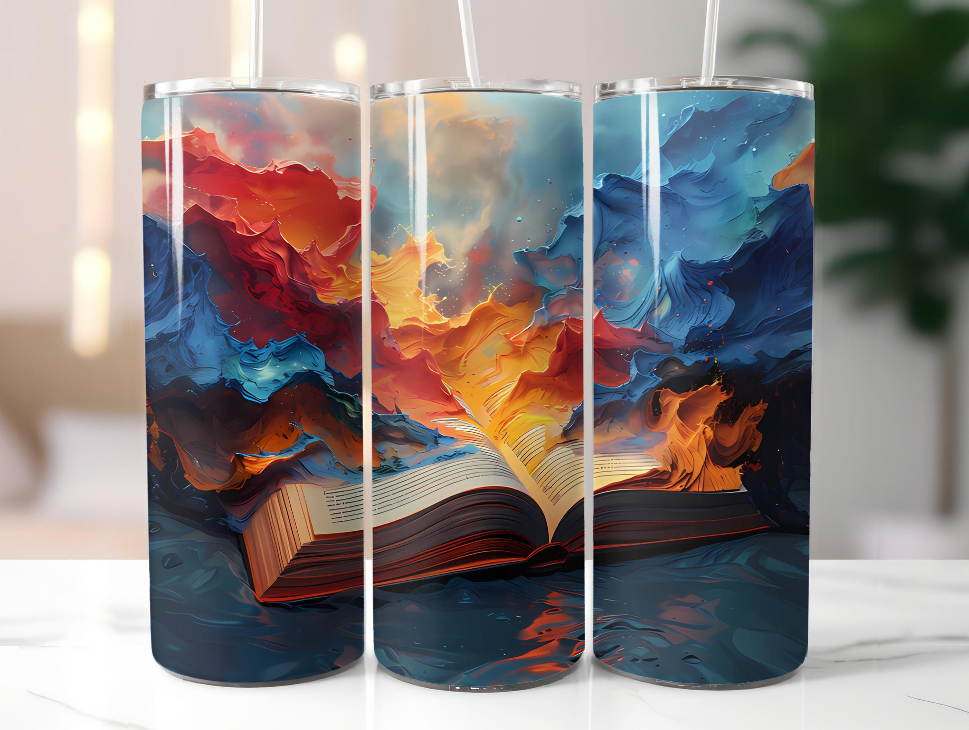 Book Clubs 3 Tumbler Wrap - CraftNest - Digital Crafting and Art