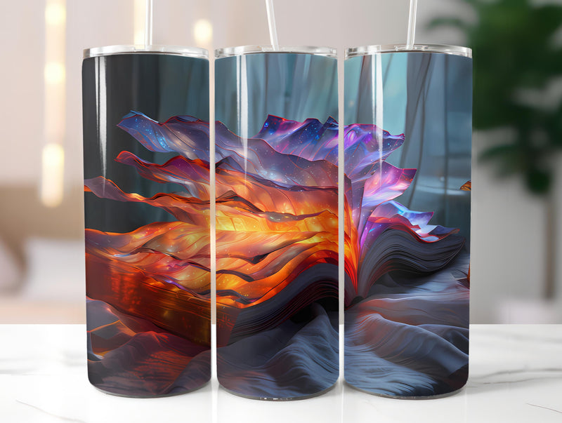 Book Clubs 5 Tumbler Wrap - CraftNest - Digital Crafting and Art