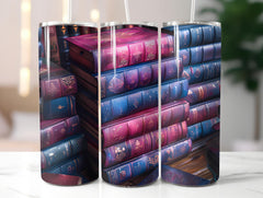 Book Clubs 2 Tumbler Wrap - CraftNest - Digital Crafting and Art