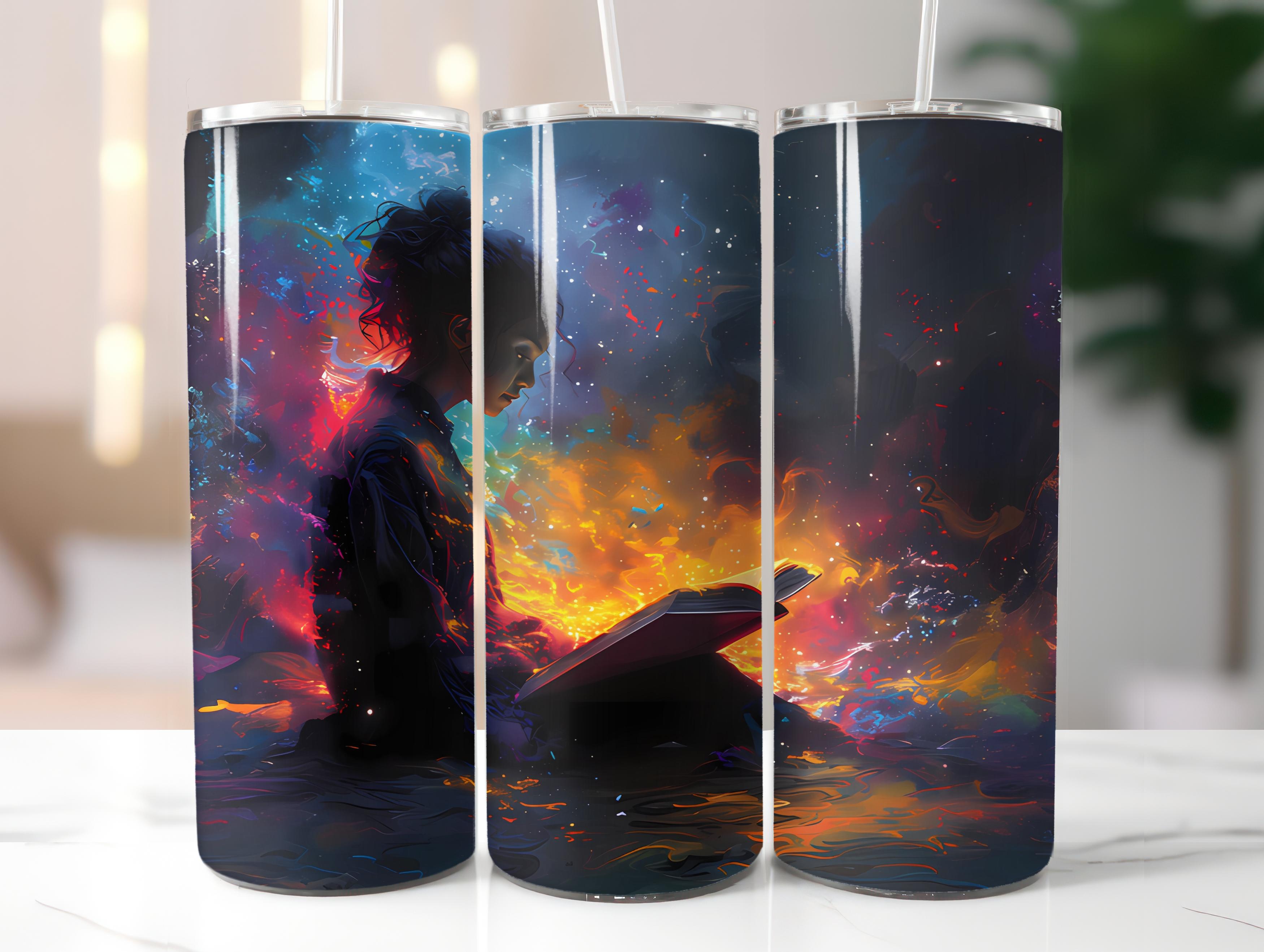 Book Clubs 3 Tumbler Wrap - CraftNest - Digital Crafting and Art