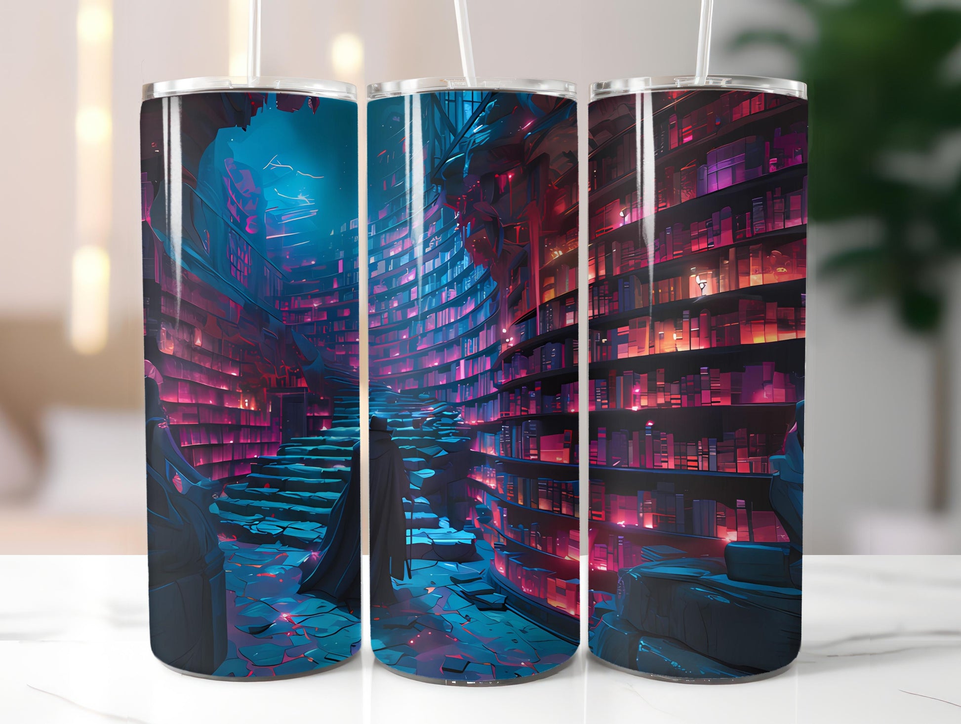 Book Clubs 2 Tumbler Wrap - CraftNest - Digital Crafting and Art
